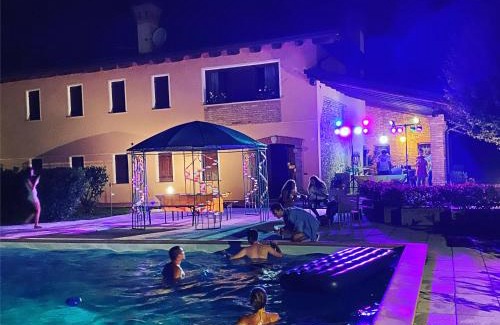 Riese Pio X Casa | Villa Stefania Asolo piscina e biliardo