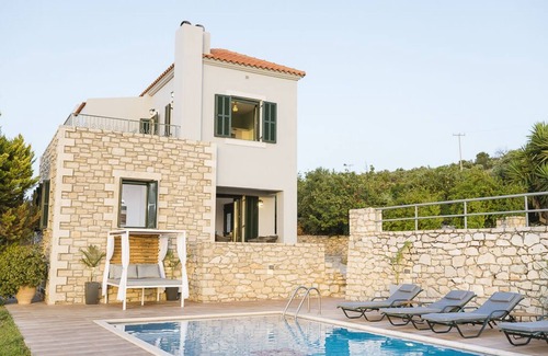 Skouloufia Villa | Villa Sunset - Villa de vacaciones con vistas panorámicas al mar