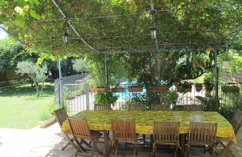 Monteux Villa | Villa, piscina, futbolín, ping-pong, trampolín cerca del Mont Ventoux