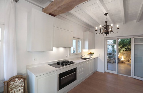 Ornos Villa | Villa Tavani Stunning panoramic sea view magical sunsets, close to all hot spots