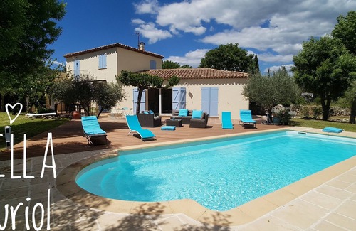 Auriol Villa | Villa provenzal Auriol, 4 dormitorios, 2 baños, 8 personas, totalmente equipada, WIFI, piscina 10x4