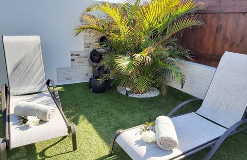 Caleta de Fuste Chalet De Esquí | Villa Thais con piscina climatizada en Caleta de Fuste