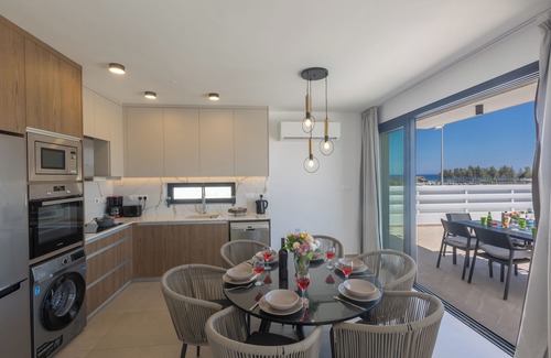 Kapparis Villa | Villa Trinity, Fantastic 3BDR Villa with Pool, a minute walk to the Beach