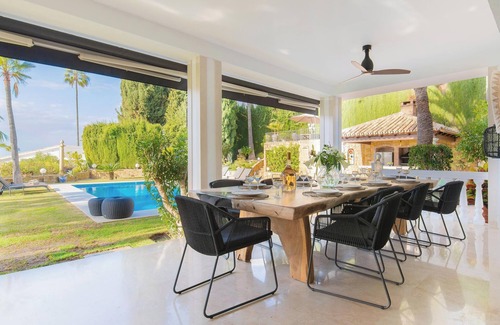 Urbanizacion el Rosario Villa | Villa 'Valle De Flores' con vistas al mar, Wi-Fi y aire acondicionado