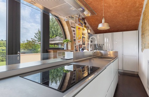 Tavarnelle Val di Pesa Villa | Villa 'Virgilio Colline Del Chianti' con vistas a la montaña, Wi-Fi y aire acondicionado
