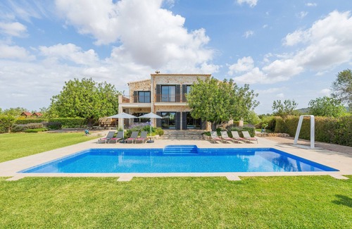 Felanitx Villa | Villa 'Viduleto' con vistas a la montaña, piscina privada y Wi-Fi