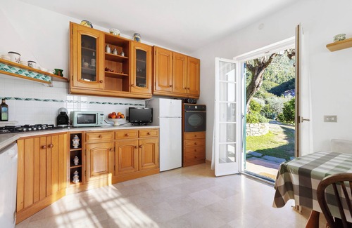 Pieve Ligure Villa | Villa 'Villino Rosanna' con vistas al mar, Wi-Fi y aire acondicionado