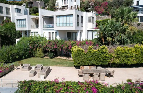 Gundogan Villa | Villa w Sea View Terrace 5 min to Beach in Bodrum