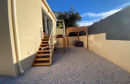 Balaruc-les-Bains Casa | Villa con aire acondicionado, Wi-Fi y estacionamiento en Balaruc-les-Bains
