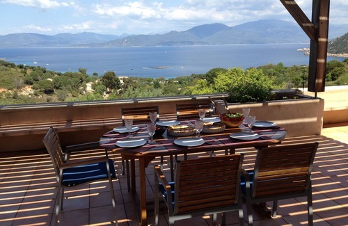 Belvedere-Campomoro Villa | Villa with swimming pool, 10 minutes from the beach on foot, exceptional sea view