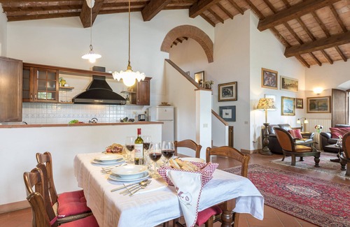 Sovicille Villa | Villa privada con jardín y piscina cerca de Siena.
