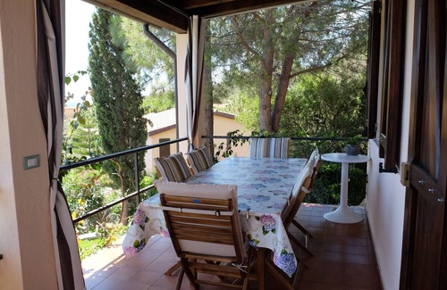 Costa Rei Villa | Villa con jardín con vistas al mar - Casa Maria