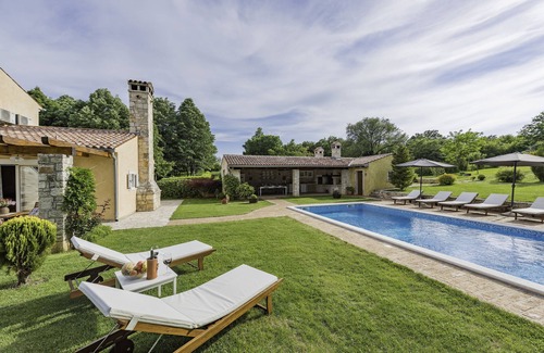 Prodol Villa | Villa en Croacia, istria, con una piscina y sauna para 8 personas