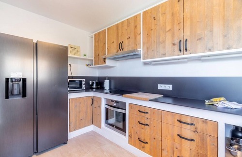 Urbanitzacio la Fustera Villa | Villa con piscina privada climatizada, a 500 metros de la playa, vista al mar, petanca, CARGADOR DE COCHES