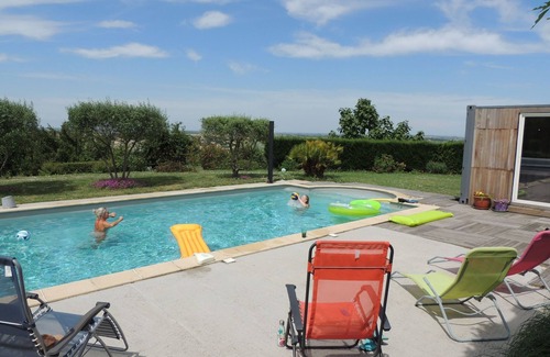 Nailloux Villa | Villa moderna con piscina en Nailloux