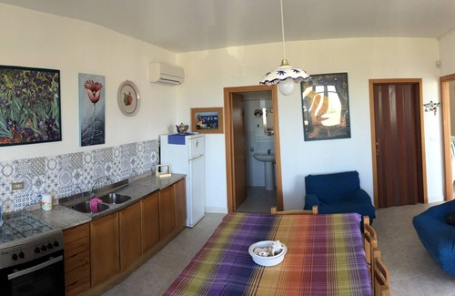Alcamo Marina Casa | VILLA WITH PANORAMIC VIEWS ON THE FLOOR OF 'CASTELLAMMARE DEL GOLFO' WIFI FREE !!!
