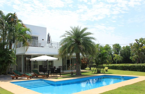 Hua Hin Casa | Villa con piscina en el área de Palm Hills Golf.