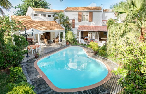 Blue Bay Villa | Villa con piscina y jardín a 80 metros de la playa y del Parque Marino