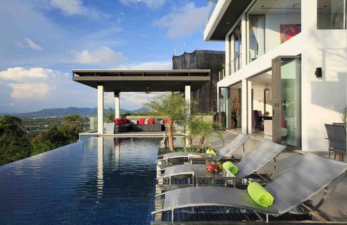Cherngtalay Villa | Villa Zereno último Phuket Lujo, Surin Beach View Impresionante mar!