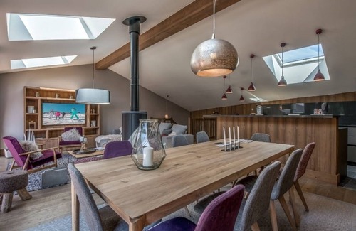 Le Praz Casa | Casa de pueblo en el corazón de Praz con sauna y garaje