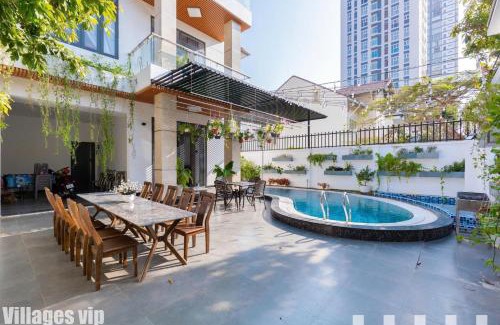 Thang Tam Villa | Villages Khu Kim Ngân VIP Hồ Bơi Bãi Sau