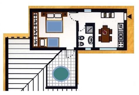 Mazzorno Sinistro Apartamento | Villaggio Margherita