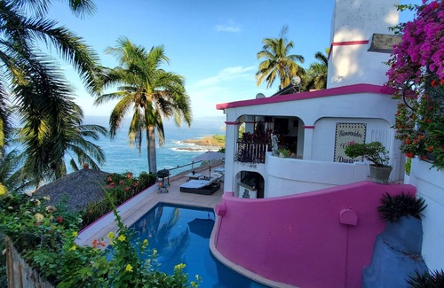 Balcones Al Mar Villa | Hermosa Villa de lujo con playa privada con vistas al Pacífico