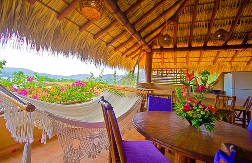 Ixtapa - Zihuatanejo Apartamento | Villas Los Arcos - El Bamboo Penthouse Palapa