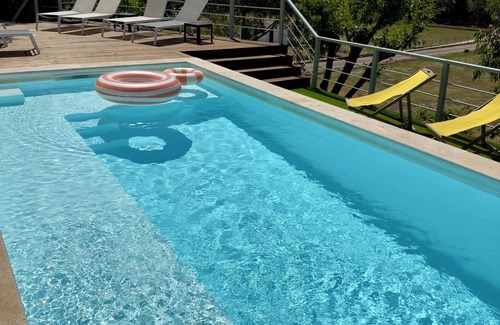 Alata Casa | Villa contemporánea + piscina climatizada y spa, 250 m², a 5 minutos de Ajaccio