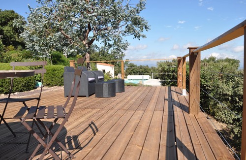 Le Boulou Villa | Montaña Villla con piscina, vistas al mar