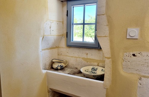 Bouteville Casa | Casa-Baño con ducha-Vineyard view