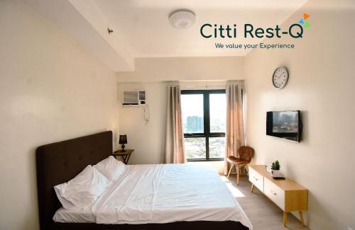 Phil-Am Apartamento | Vinia QC Studio Across Trinoma with Free Fast Wi-Fi