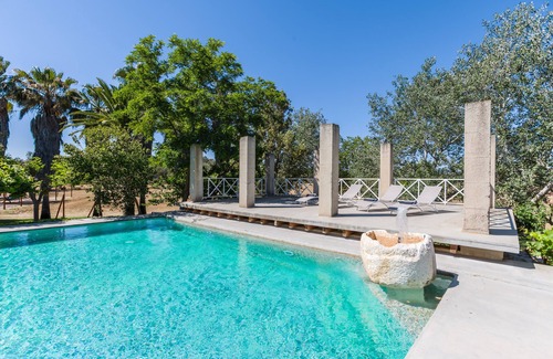 Sencelles Casa | Casa de campo 'Vintage' con encanto, 2-8 personas, centro de la isla, WiFi, piscina, barbacoa