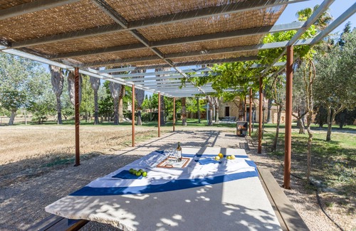 Sencelles Casa | Casa de campo 'Vintage' con encanto, 2-8 personas, centro de la isla, WiFi, piscina, barbacoa