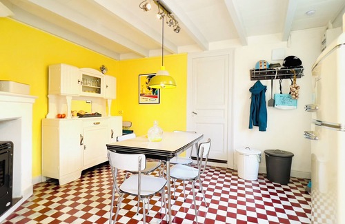 Saint-Fort-sur-Gironde Casa | Casa de huéspedes vintage: 85m2 para 4 personas.