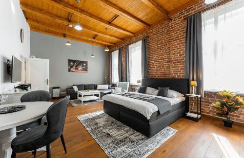Kosice Old Town Apartamento | Vintage Industrial City Apartments