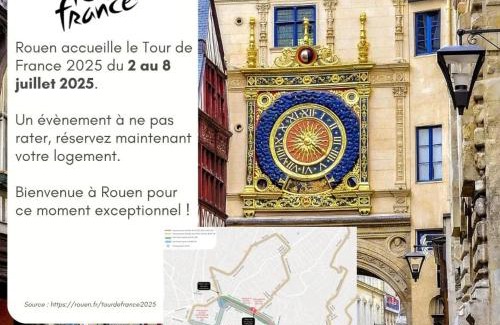Gare-Jouvenet Apartamento | Vintage studio Rouen Beauvoisine