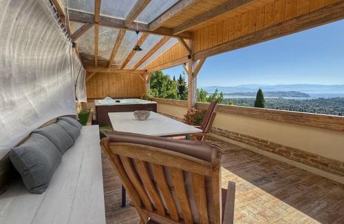 Viros Casa | Viros Holiday House Breathtaking Views & Private Mini Pool Jacuzzi in Corfu