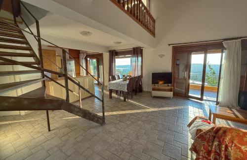 Viros Casa | Viros Holiday House Breathtaking Views & Private Mini Pool Jacuzzi in Corfu