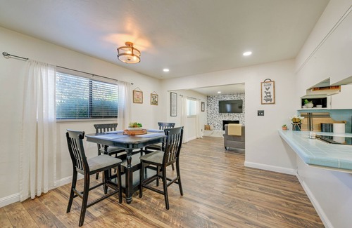 Visalia Cabaña | Visalia Vacation Rental w/ Yard: 1 Mi to Downtown