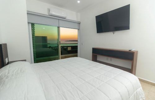 Bucerias Apartamento | Vista al mar en Bucerías