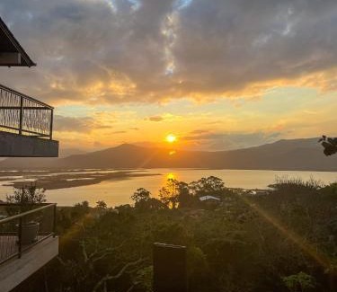 Garopaba Casa | Vista de Casa - Casa com vista para a lagoa