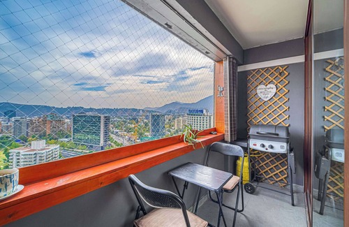 Santiago Apartamento | Vista Eclectica - 2D, AC & Wifi