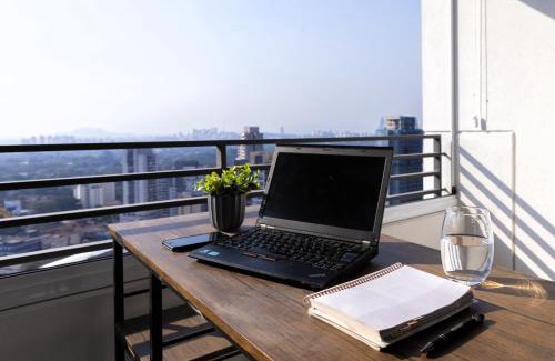 Butanta Apartamento | Vista incrível, piscina, academia|Brazilian Corner