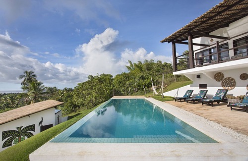 Porto de Pedras Cabaña | Vista Incrivel com piscina - Sao Miguel dos Milagres