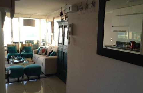 Concon Apartamento | Vista insuperable y excelente equipamiento.