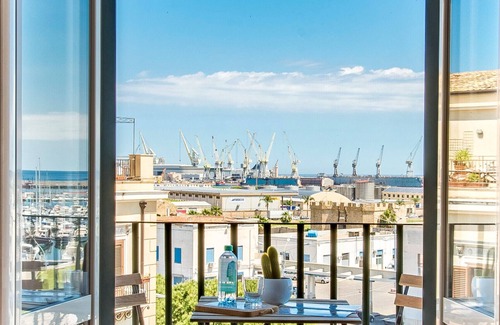 Castellammare Vucciria Apartamento | Vista al mar en la cala por la Italia maravillosa
