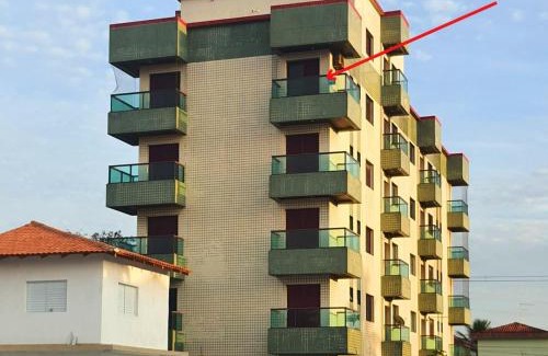 Mongagua Apartamento | Vista Privilegiada Plataforma - Ap de Frente Para o Mar