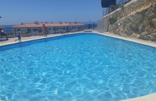 Santa Pola Apartamento | Vistas al mar, 700 metros de las mejores playas, aire acondicionado