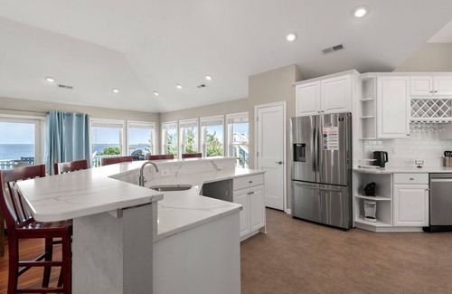 Carolina Dunes Casa | Vitamin Bay, Duck NC - Soundfront, private pool & hot tub